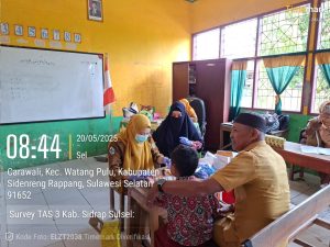 Dokumentasi Survei Evaluasi Penyebaran Filariasis Sidrap 2025